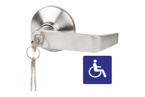 USA Clutch Outside Trim Lock 006P